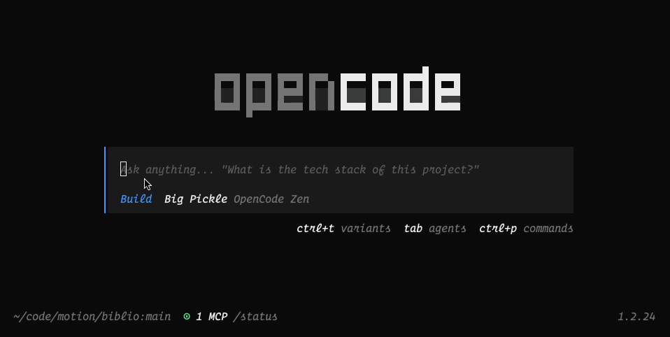 MCP Prompt (OpenCode)